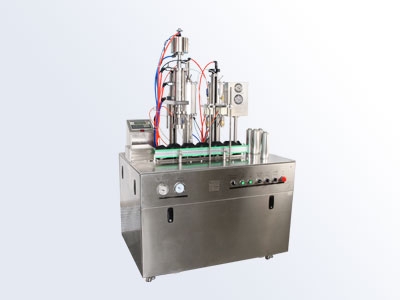 PLC控制二元包装气雾剂灌装机